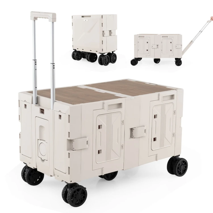 bollerwagenfaltbarhandwagenmittischplatte2aufbewahrungskistenverstellbaremgriffgetrnkehaltern150ltransportwagenfrcampingwei_image_1.jpg