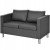 Kanapa sofa 2-osobowa skórzana