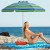 Parasol plażowy z regulacją nachylenia i torbą
