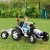 Traktor elektryczny dla dzieci z przyczepą i pilotem