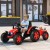 Traktor elektryczny dla dzieci z przyczepą i pilotem