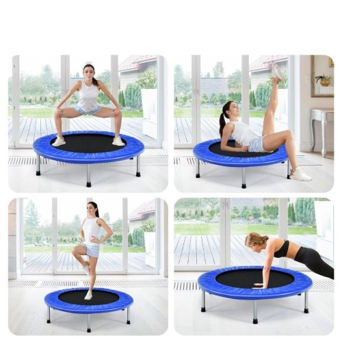 Składana trampolina do zabawy dla dzieci i ćwiczeń fitness