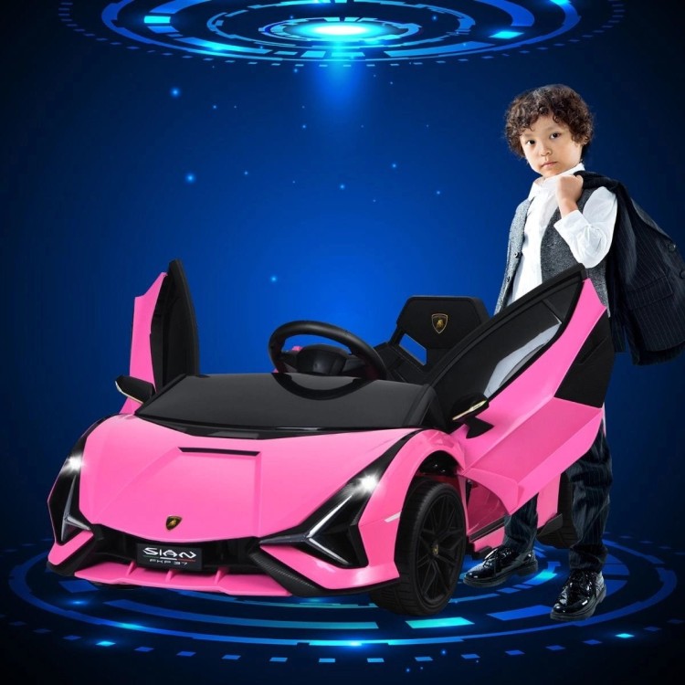 Samochód elektryczny Lamborghini Sián dla dzieci z światłami LED