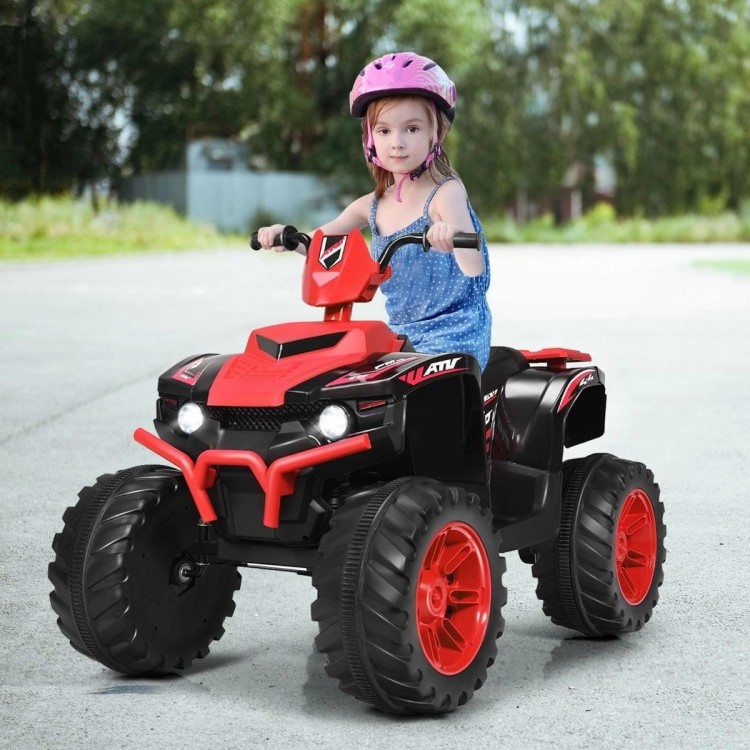Elektryczny quad ATV dla dzieci z akumulatorem i światłami LED