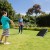 Składane tablice do gry Cornhole z workami do rzucania