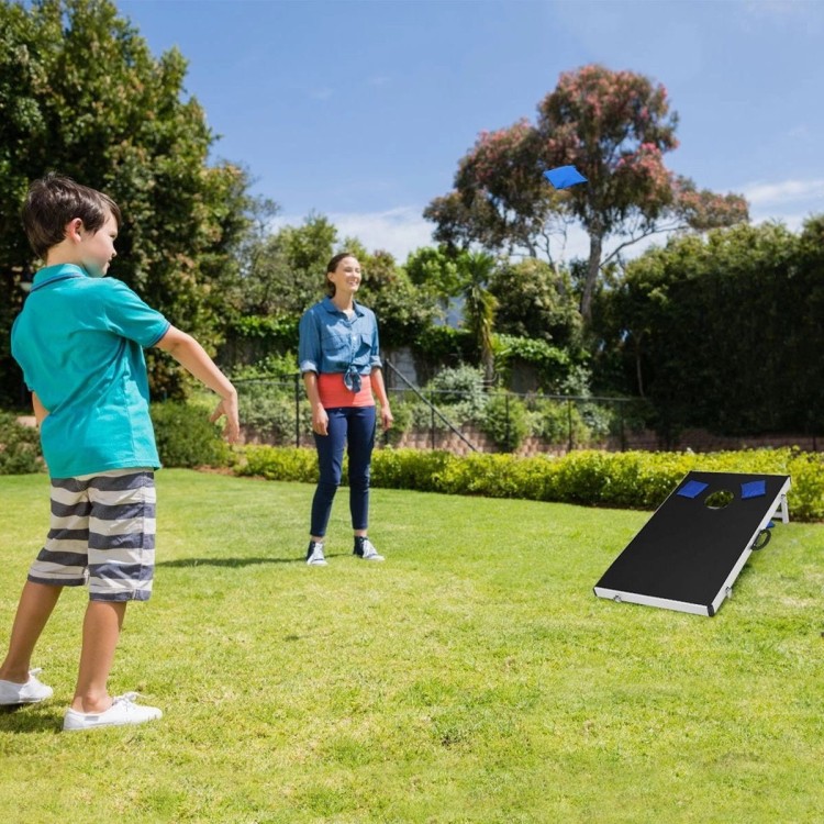 Składane tablice do gry Cornhole z workami do rzucania