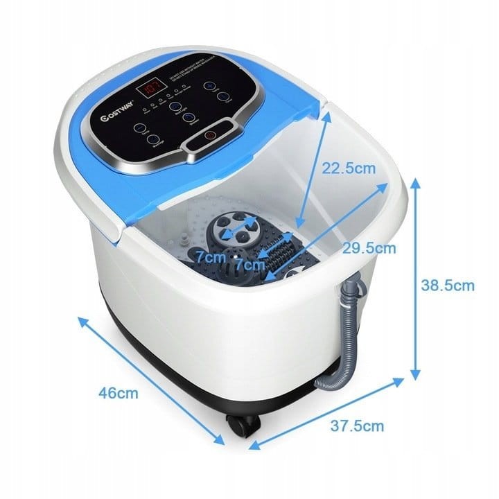 Hydromasażer shiatsu z podczerwienią do stóp 500W