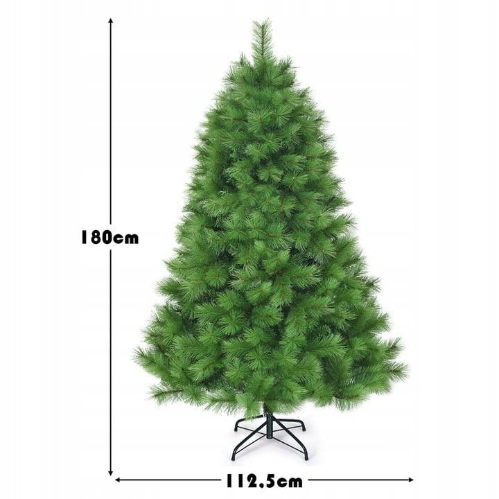 Sztuczna choinka świerk ze stojakiem 180cm