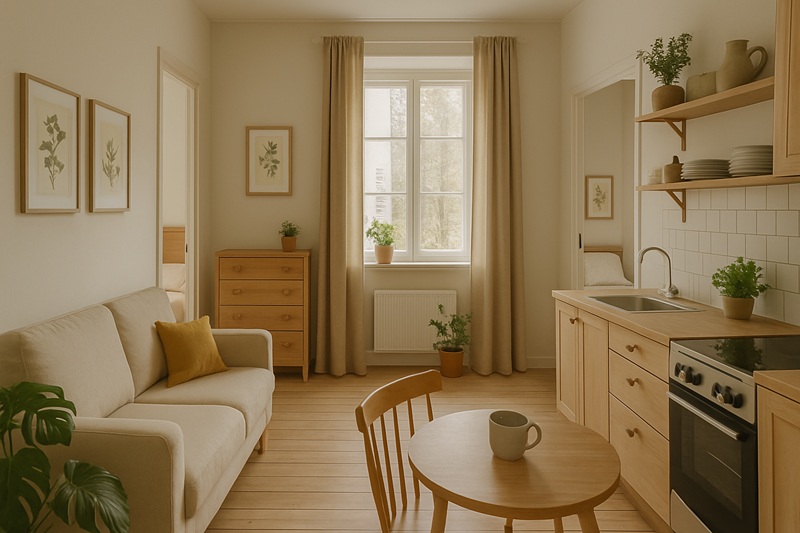 Kleine Wohnung – wie richtet man sie bequem und stilvoll ein?